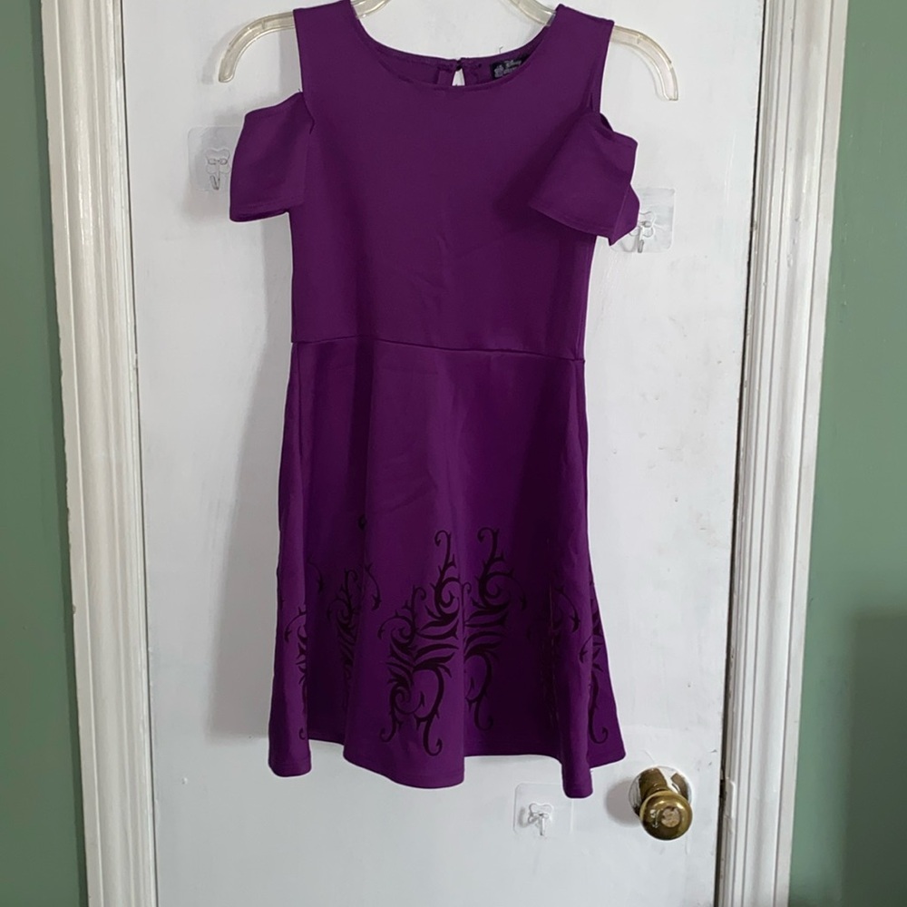 Purple dress